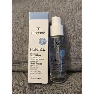 Arbonne HydrateMe Crushed Jelly Serum 1.0 oz/30ml Vegan NEW IN BOX Made In USA